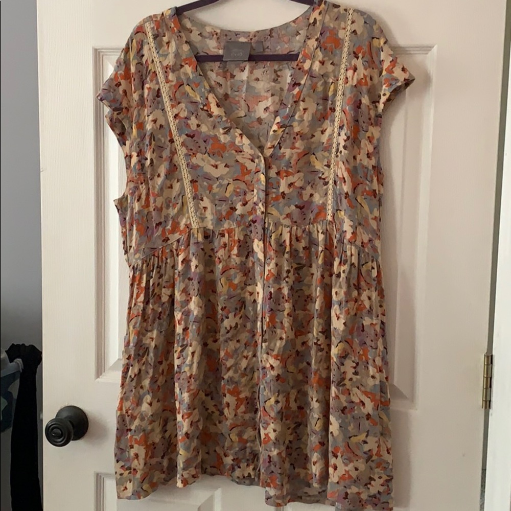 🍂ANTHROPOLOGIE Vanessa Virginia Tunic w/ POCKETS